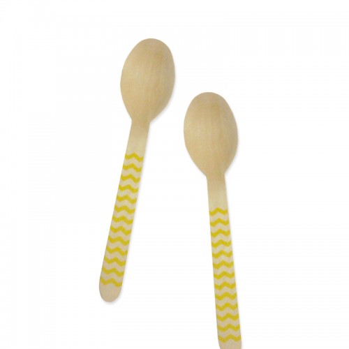 Spoon - Chevron Yellow